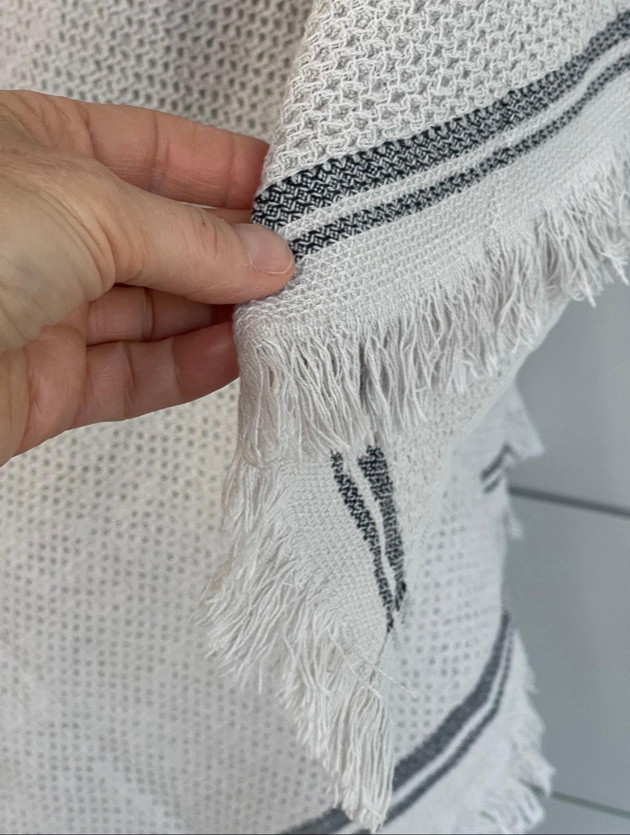 PARGA WAFFLE TURKISH TOWEL - STONE GREY living-homeaccents onesky Hand Towel 101x 20cm 1 September 2022 