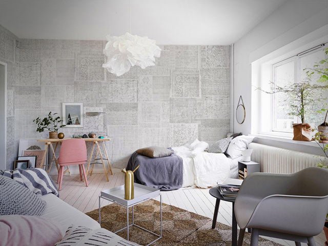 PATCHWORK WALLPAPER - PAPIER PEINT PATCHWORK walldecor-wallmurals NumerArt   