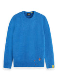Regular Fit Embroidered Sweater Apparel & Accessories Scotch & Soda Blue M 