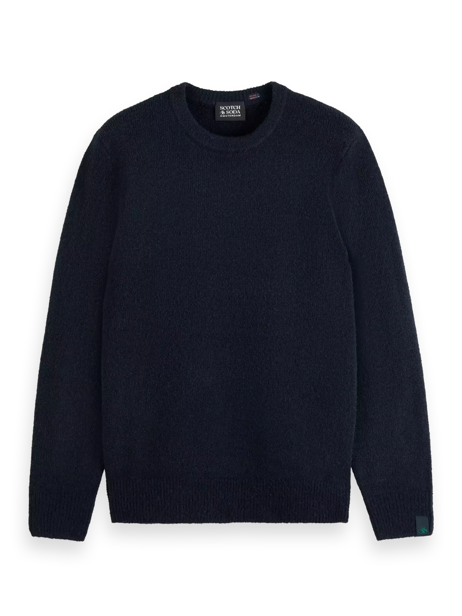 Regular Fit Embroidered Sweater Apparel & Accessories Scotch & Soda Dark Blue M 