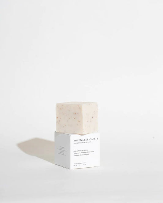 ROSEWATER CASSIS SOOTHING OATMEAL BATH BAR BY BROOKLYN CANDLE Gift Ideas Brooklyn Candel   