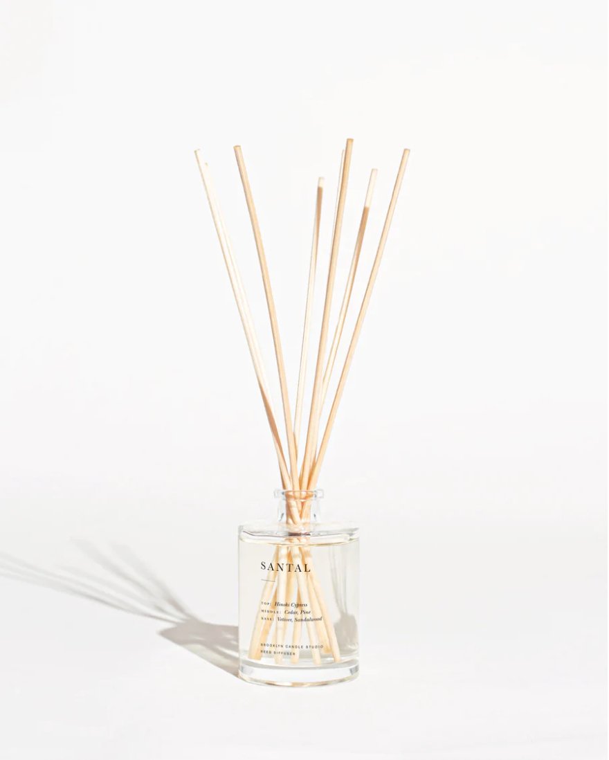 SANTAL REED DIFFUSER BY BROOKLYN CANDLE candels Brooklyn Candel   