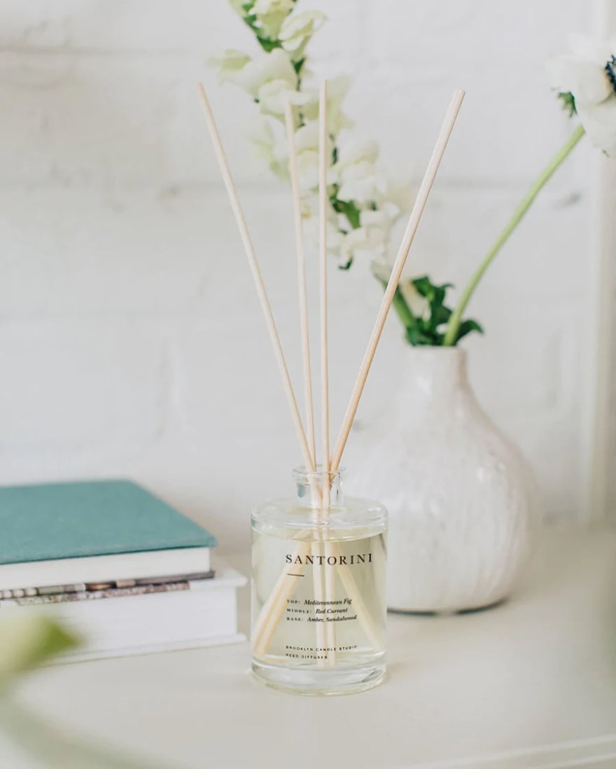 SANTORINI REED DIFFUSER BY BROOKLYN CANDLE candels Brooklyn Candel   