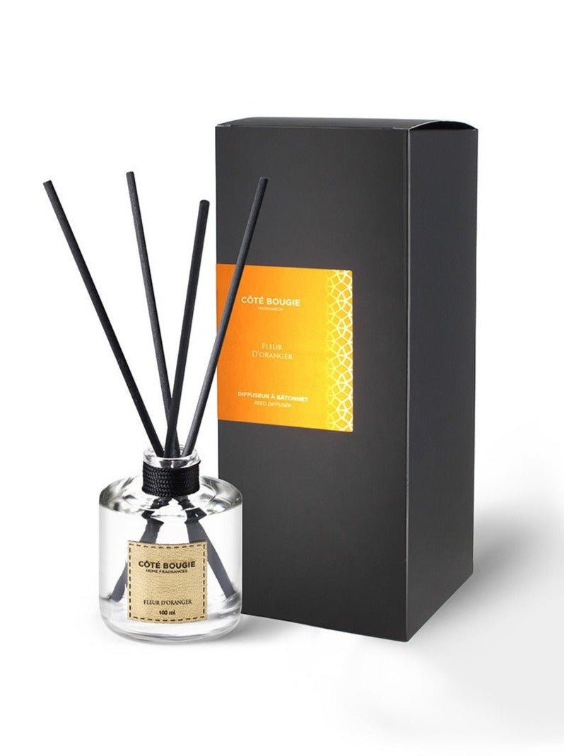 SCENTED REED DIFFUSER ORANGE BLOSSOM Candle & Oil Warmers Côté Bougie   