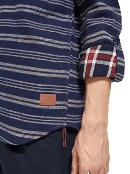 SCOTCH & SODA - ARCHIVE DOUBLE FACE TWILL CHECK Apparel & Accessories Scotch & Soda   