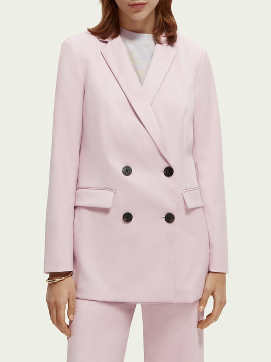 SCOTCH & SODA - BLAZER AJUSTÉ À DOUBLE BOUTONNAGE women-accessories Scotch & Soda   