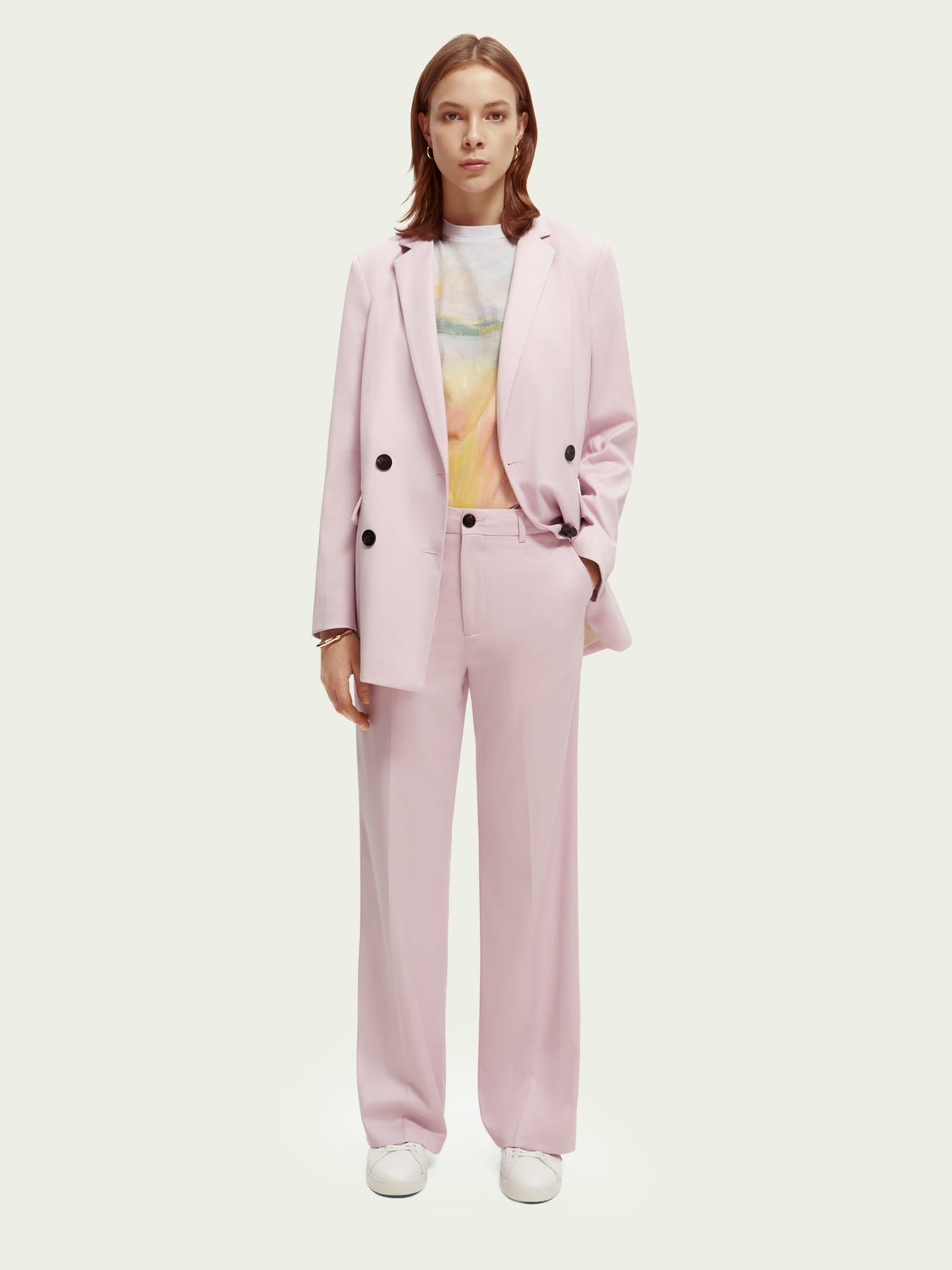 SCOTCH & SODA - BLAZER AJUSTÉ À DOUBLE BOUTONNAGE women-accessories Scotch & Soda   