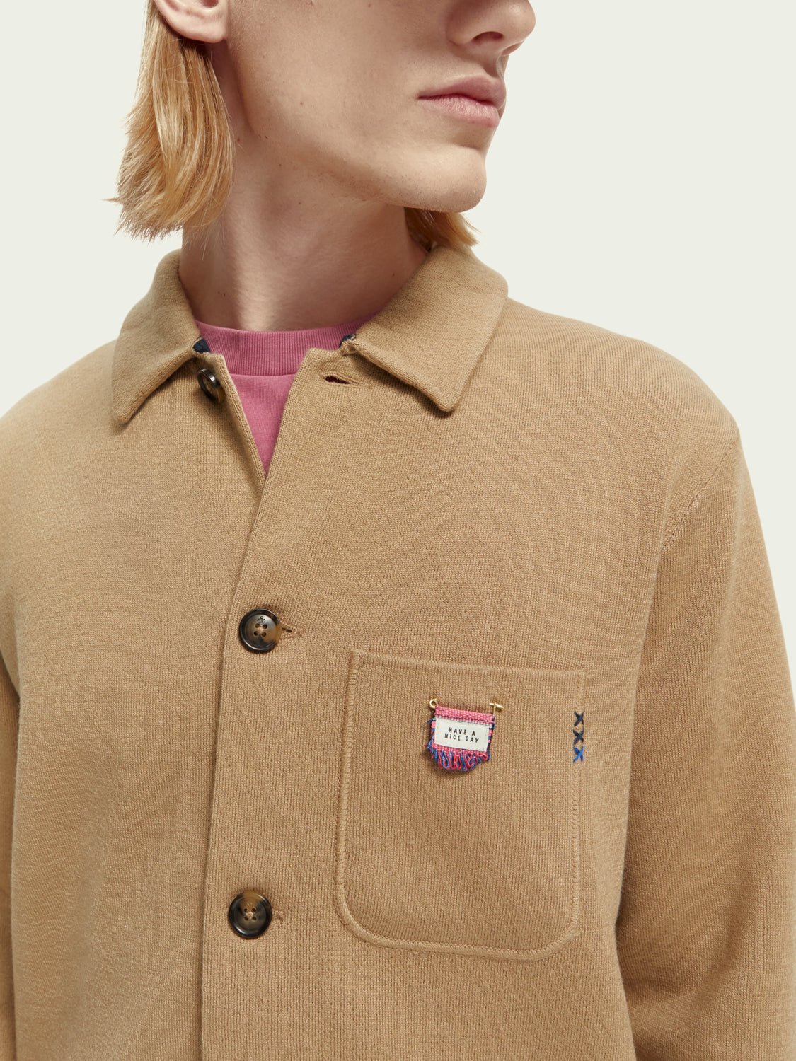 SCOTCH & SODA - Cardigan en maille men-accessories Scotch & Soda   
