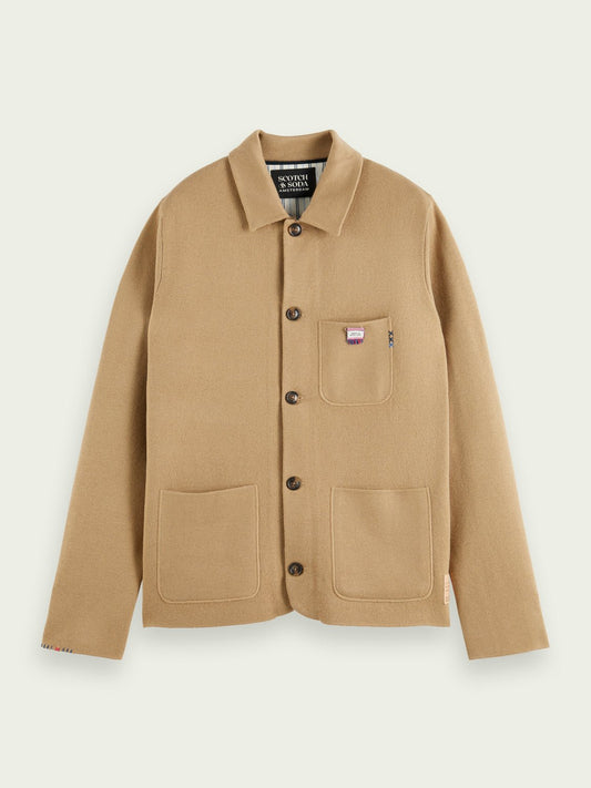 SCOTCH & SODA - Cardigan en maille men-accessories Scotch & Soda S 0137 Sable 