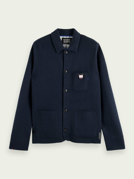 SCOTCH & SODA - Cardigan en maille men-accessories Scotch & Soda S 0002 Navy 