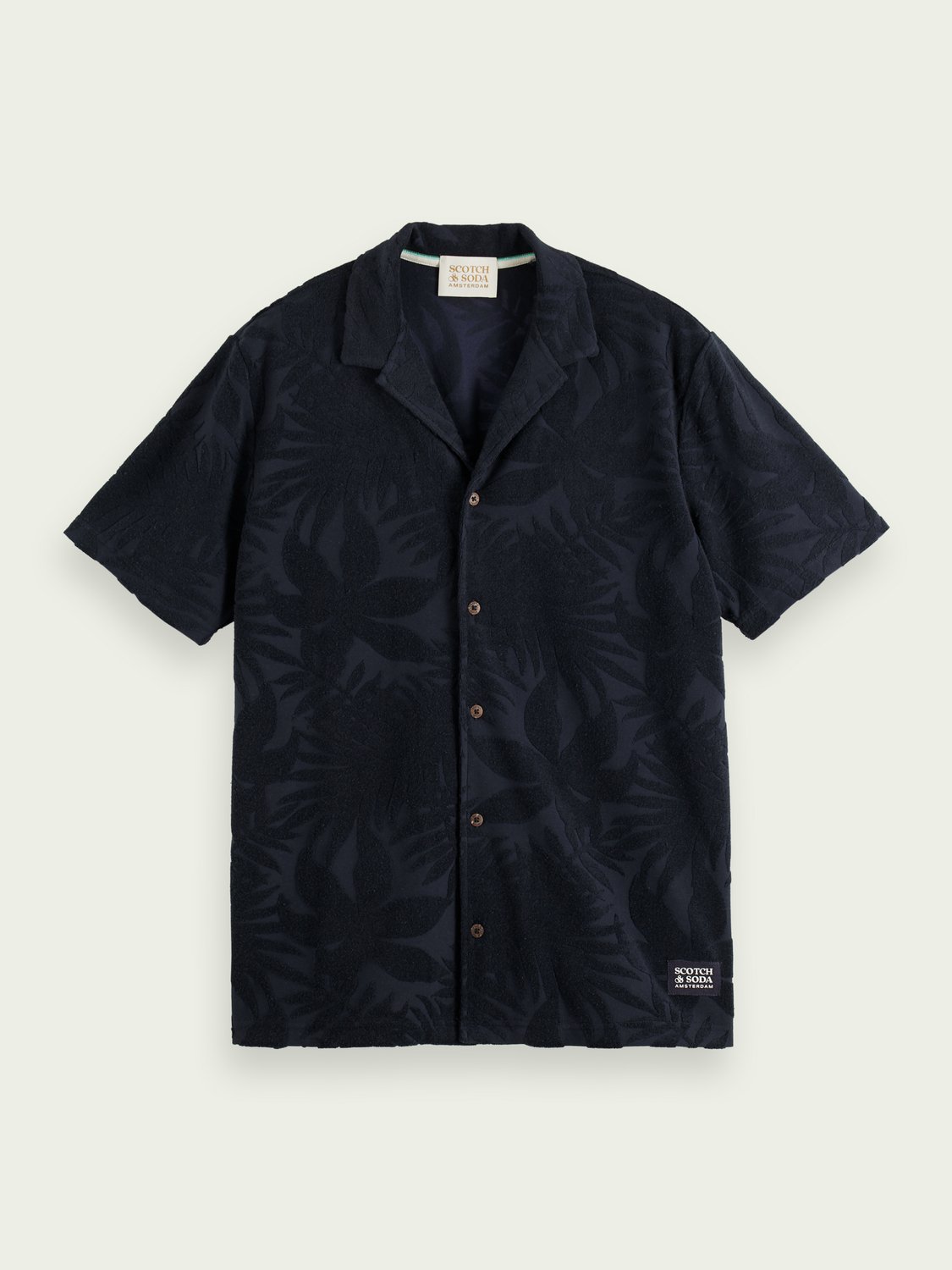 SCOTCH & SODA - Chemise camp jacquard imprimé men-accessories Scotch & Soda S 0004 