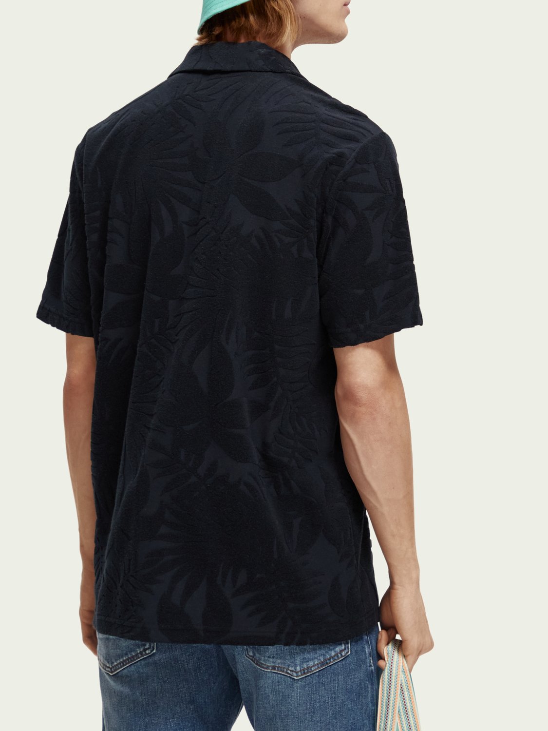 SCOTCH & SODA - Chemise camp jacquard imprimé men-accessories Scotch & Soda   