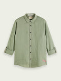 SCOTCH & SODA - Chemise en lin avec ajustements aux manches men-accessories Scotch & Soda M 0115 