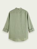 SCOTCH & SODA - Chemise en lin avec ajustements aux manches men-accessories Scotch & Soda   