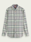 SCOTCH & SODA - Chemise regular fit en flanelle à carreaux men-accessories Scotch & Soda M 0218 Combo B 