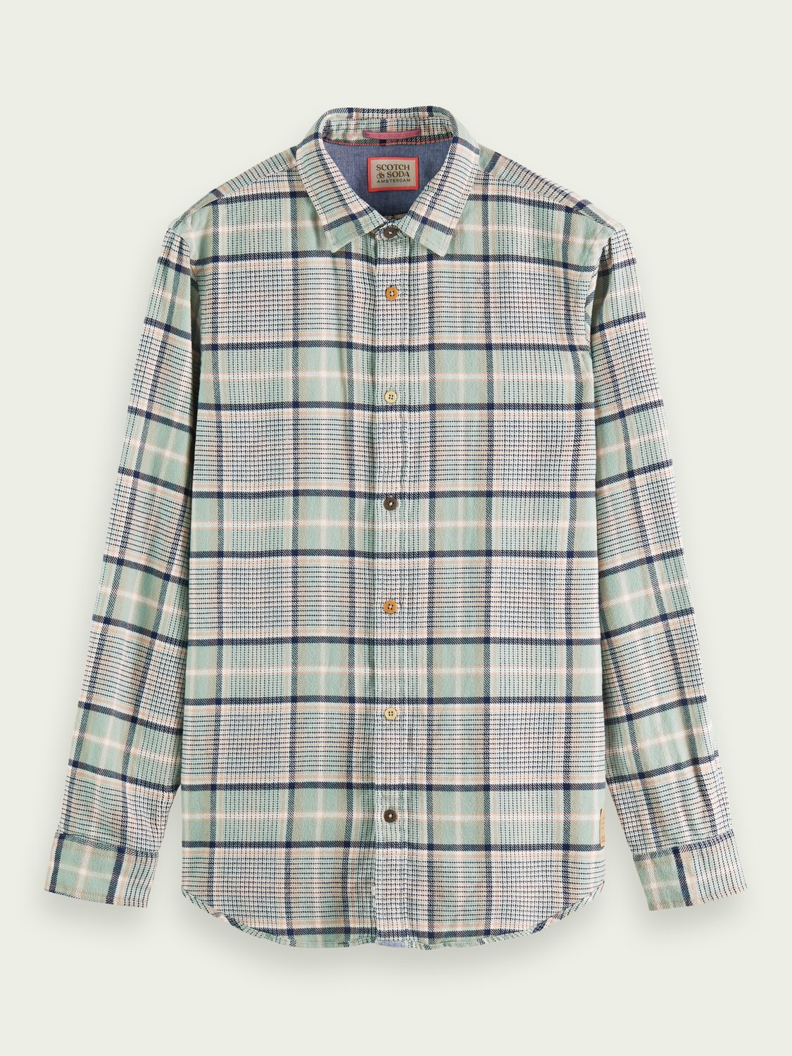 SCOTCH & SODA - Chemise regular fit en flanelle à carreaux men-accessories Scotch & Soda M 0218 Combo B 