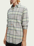 SCOTCH & SODA - Chemise regular fit en flanelle à carreaux men-accessories Scotch & Soda   