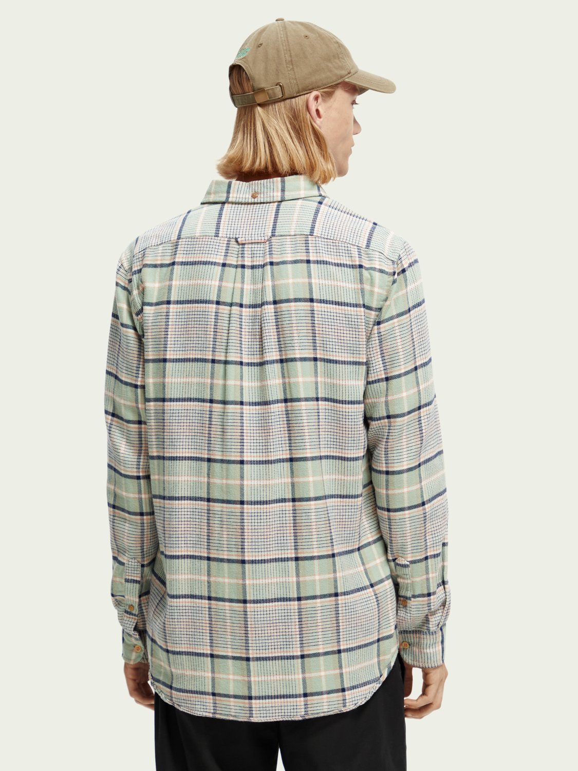 SCOTCH & SODA - Chemise regular fit en flanelle à carreaux men-accessories Scotch & Soda   