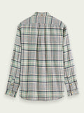 SCOTCH & SODA - Chemise regular fit en flanelle à carreaux men-accessories Scotch & Soda   