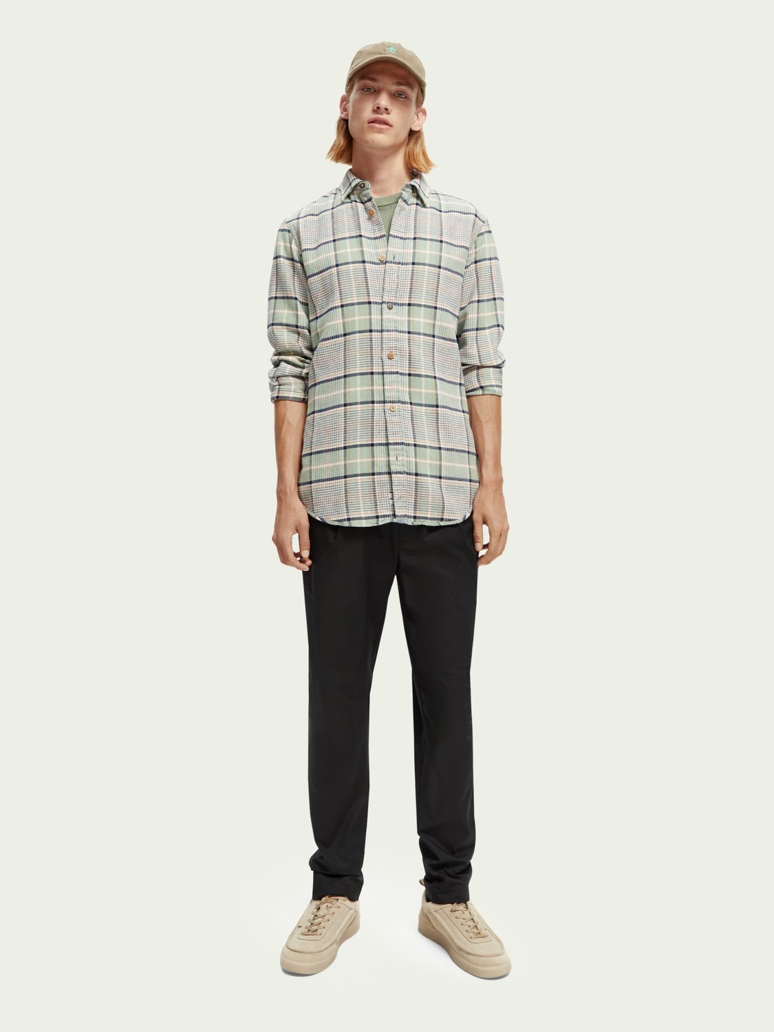 SCOTCH & SODA - Chemise regular fit en flanelle à carreaux men-accessories Scotch & Soda   