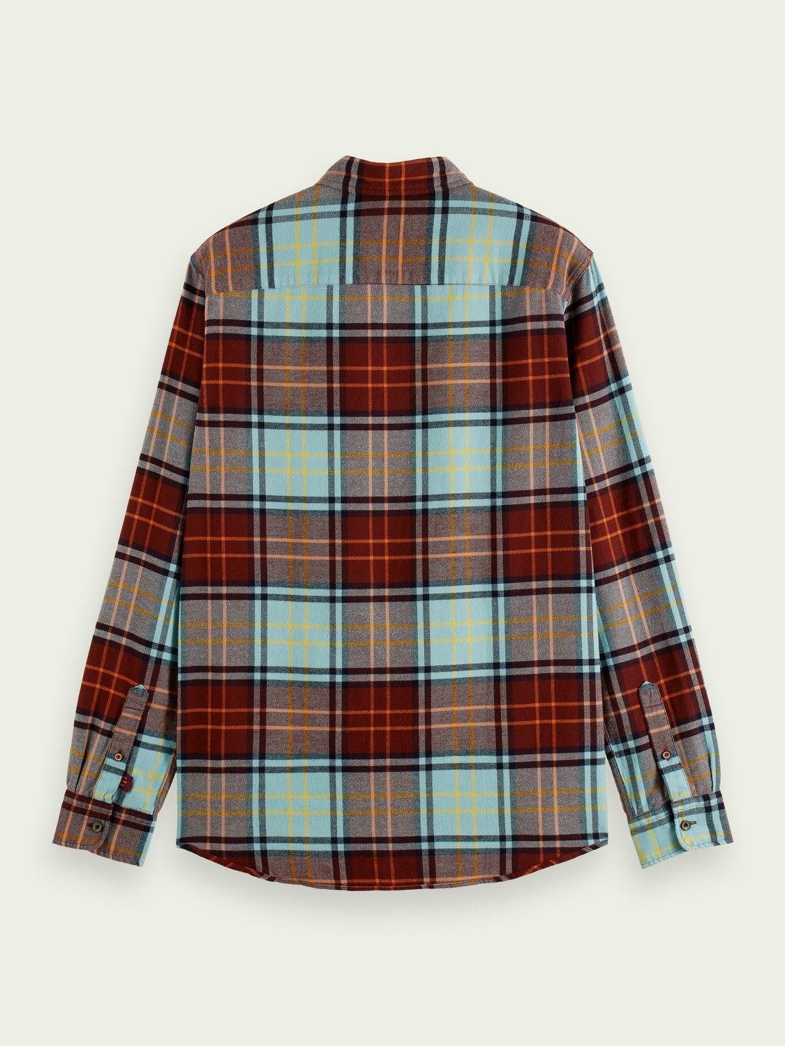 SCOTCH & SODA - Chemise regular fit en flanelle brossée à carreaux men-accessories Scotch & Soda   