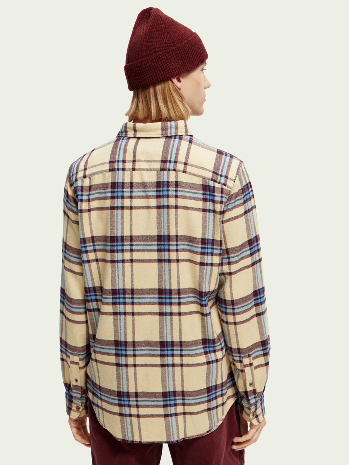 SCOTCH & SODA - Chemise regular fit en flanelle brossée à carreaux men-accessories Scotch & Soda   
