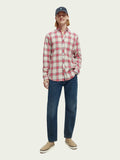 SCOTCH & SODA - Chemise regular fit légère à carreaux men-accessories Scotch & Soda   