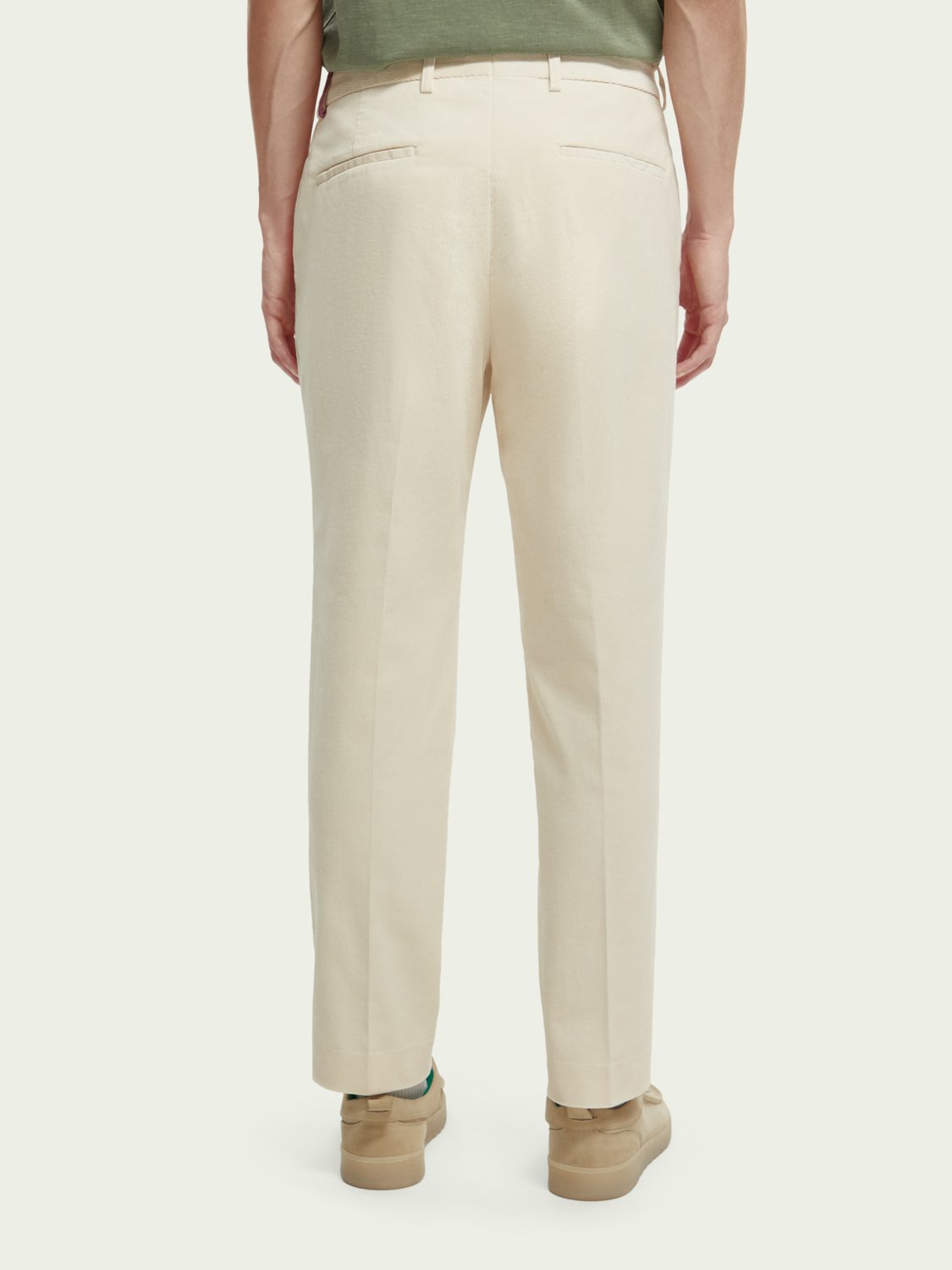 SCOTCH & SODA - Chino slim plissé en velours côtelé The Blake men-accessories Scotch & Soda   