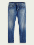 Scotch & Soda - Jean fuselé ample The Dean Jeans Scotch & Soda 29/30 Bleu galaxie 