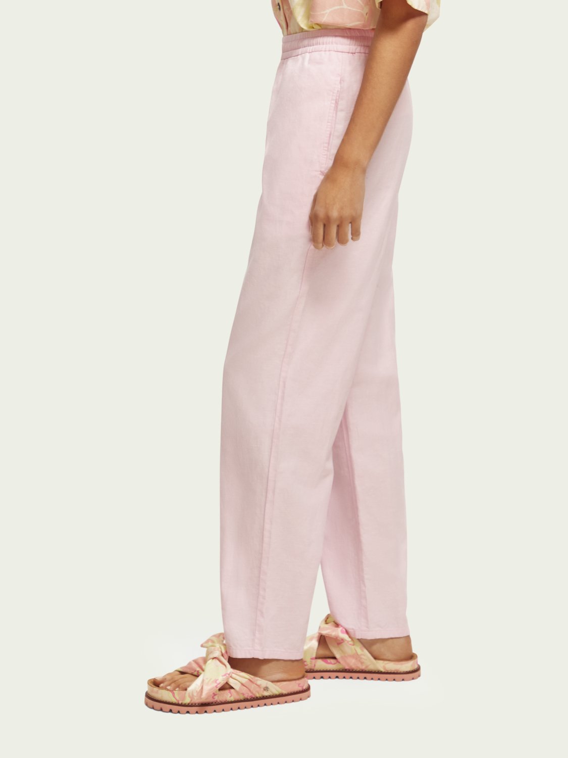 SCOTCH & SODA - Le pantalon coupe ballon taille haute The Aubrey women-accessories Scotch & Soda   