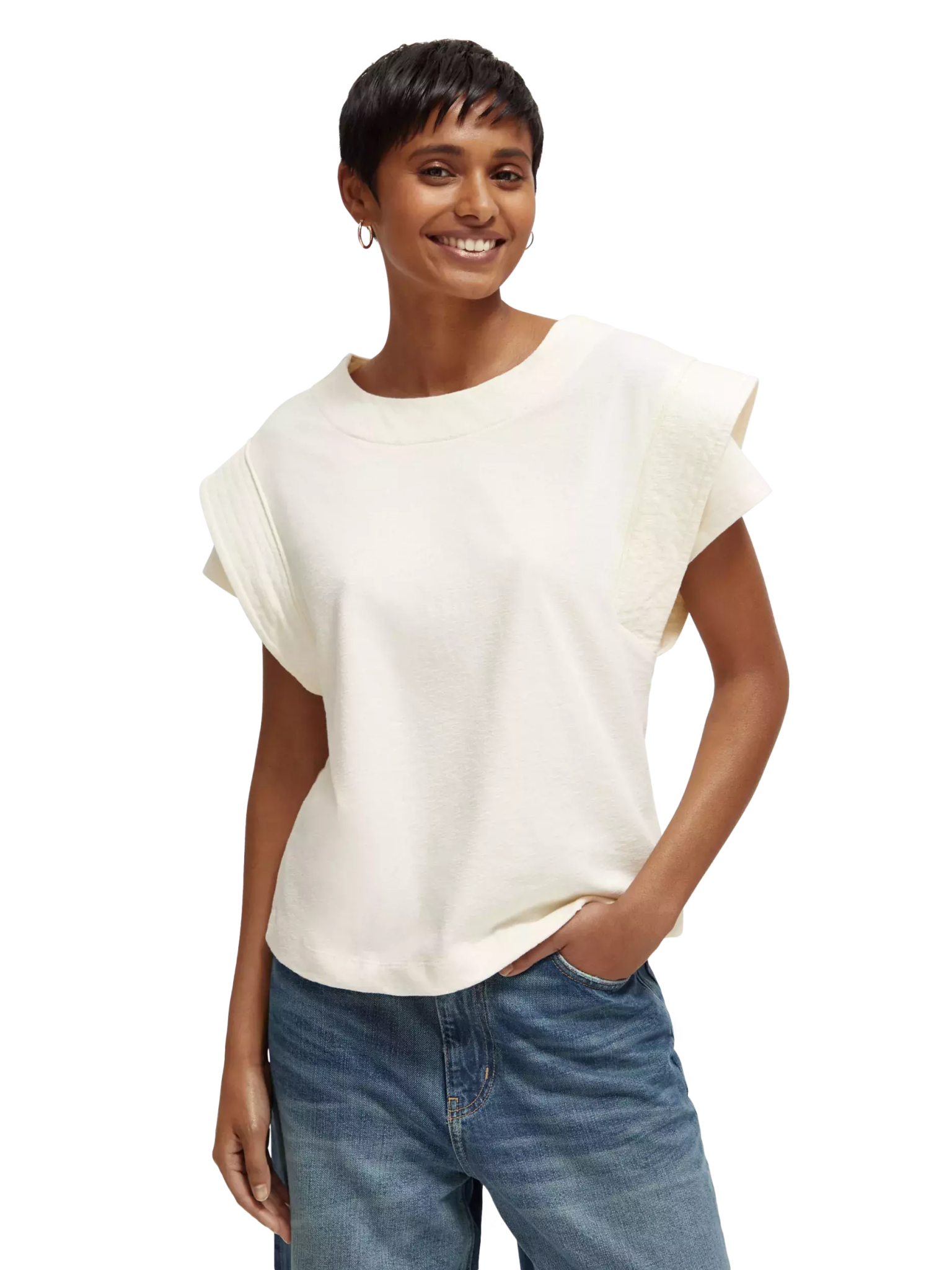 SCOTCH & SODA - Loose fit T-shirt Apparel & Accessories Scotch & Soda   