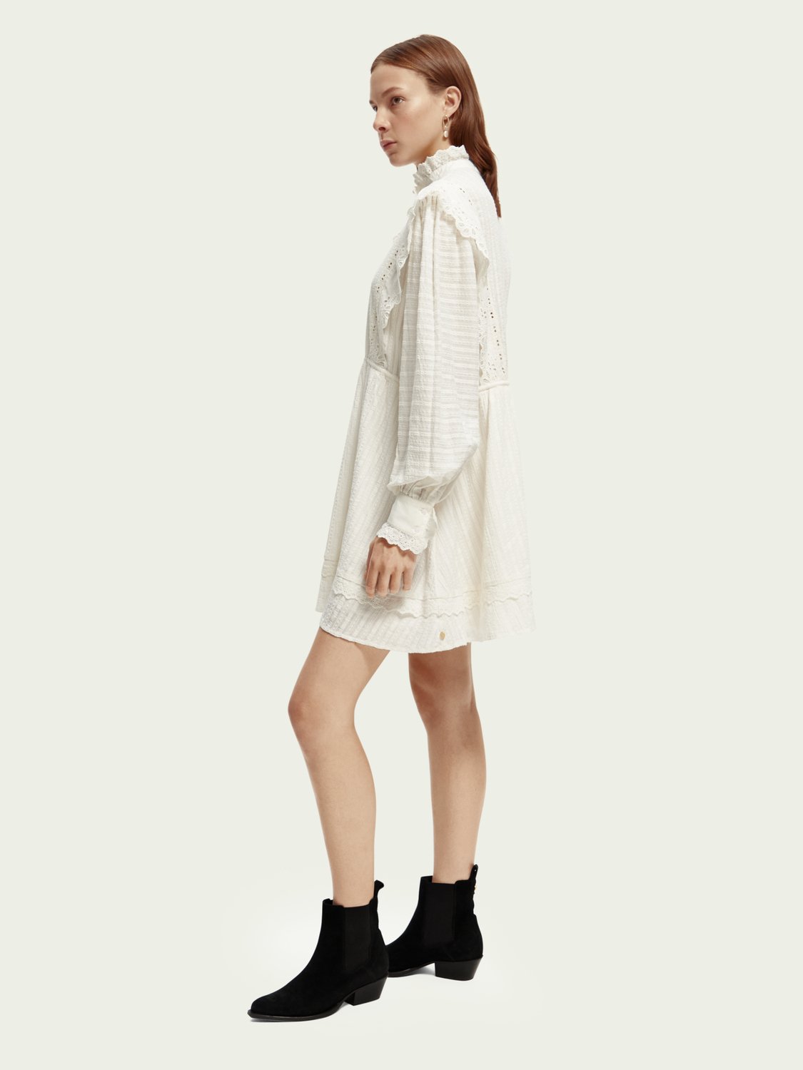SCOTCH & SODA - Mini robe broderie anglaise women-accessories Scotch & Soda   