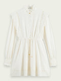 SCOTCH & SODA - Mini robe broderie anglaise women-accessories Scotch & Soda 32 5695 Vanille 