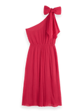 SCOTCH & SODA - One Shoulder Dress With Bow Detail Apparel & Accessories Scotch & Soda   