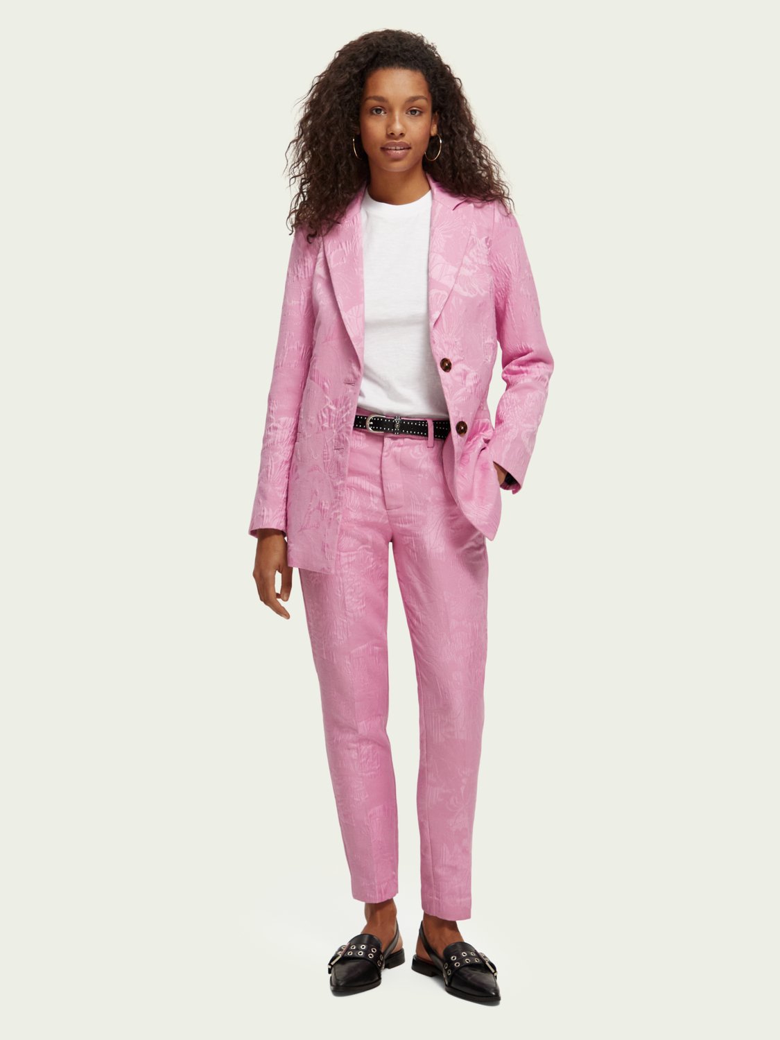 SCOTCH & SODA - Pantalon slim taille mi-haute The Lowry women-accessories Scotch & Soda   