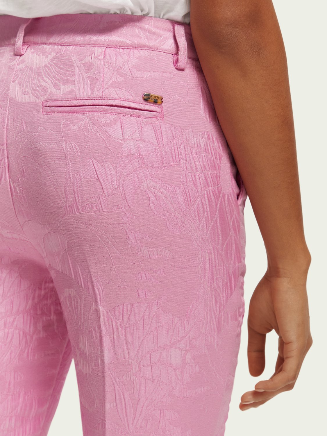 SCOTCH & SODA - Pantalon slim taille mi-haute The Lowry women-accessories Scotch & Soda   