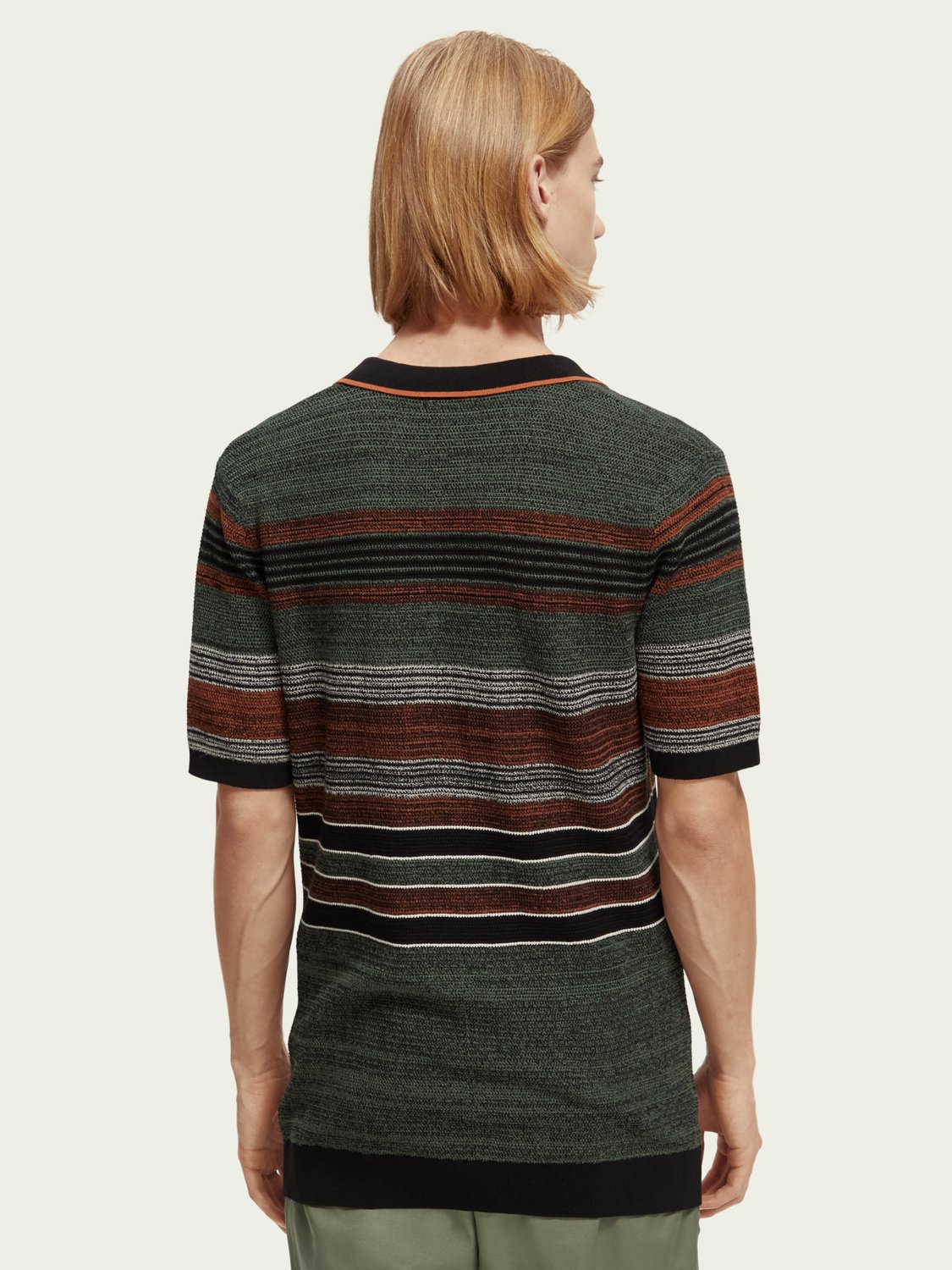 SCOTCH & SODA - Polo en maille rayée men-accessories Scotch & Soda   
