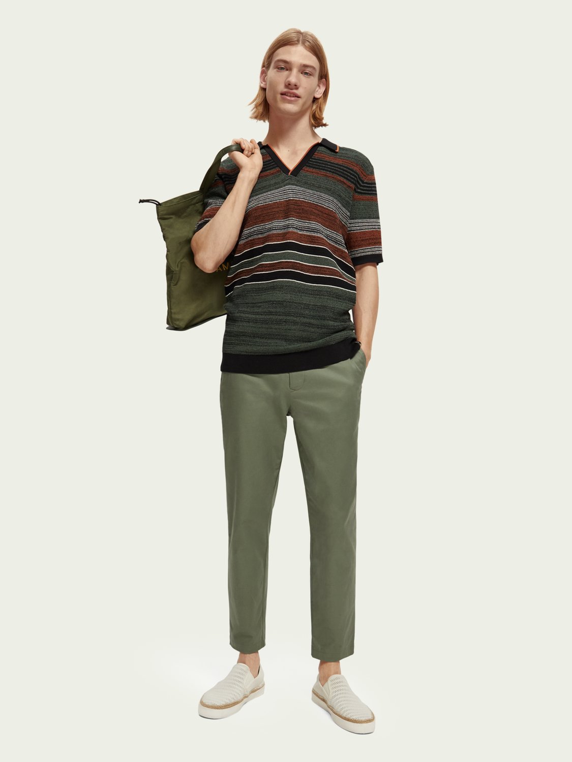 SCOTCH & SODA - Polo en maille rayée men-accessories Scotch & Soda   