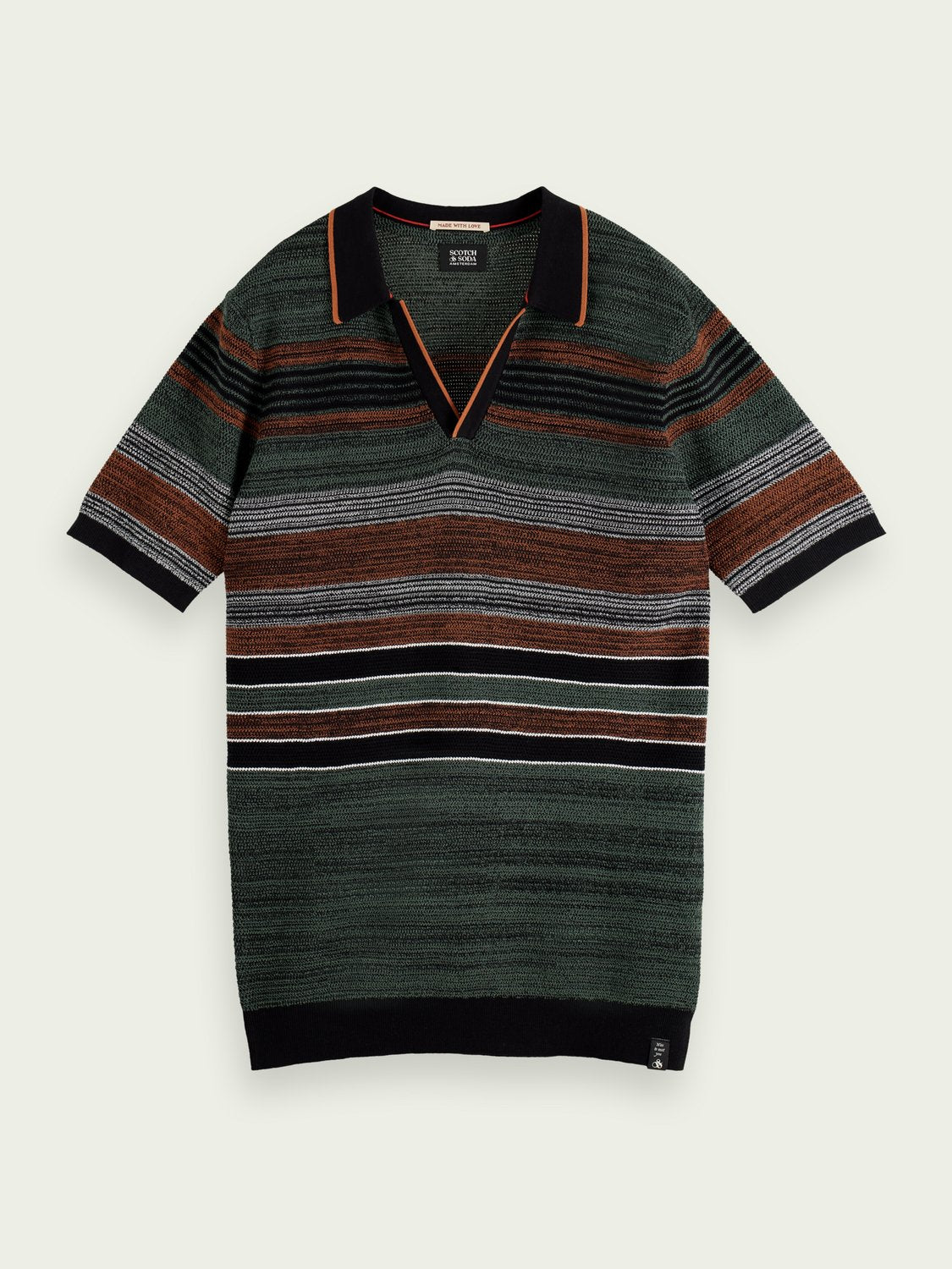 SCOTCH & SODA - Polo en maille rayée men-accessories Scotch & Soda M 6053 