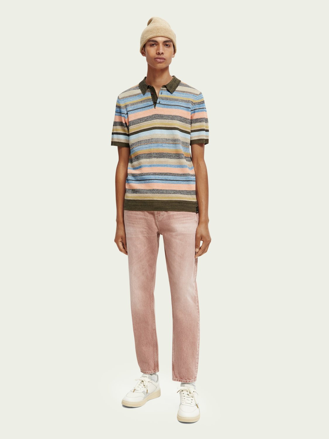 SCOTCH & SODA - Polo rayé en coton bio men-accessories Scotch & Soda   