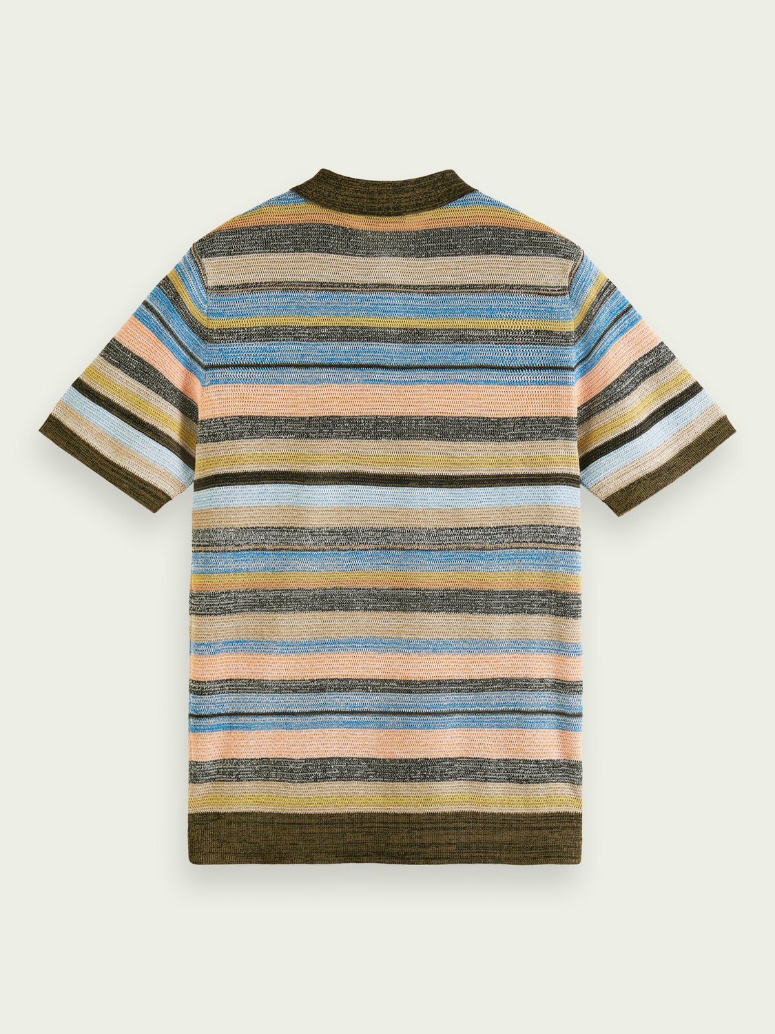 SCOTCH & SODA - Polo rayé en coton bio men-accessories Scotch & Soda   