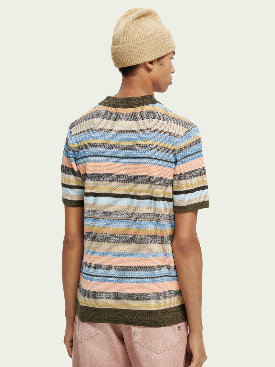 SCOTCH & SODA - Polo rayé en coton bio men-accessories Scotch & Soda   