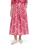 SCOTCH & SODA - Printed Skirt with Pleats Apparel & Accessories Scotch & Soda   