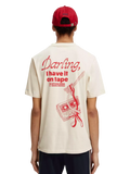 SCOTCH & SODA - Regular fit Cassette Artwork T-shirt T-shirt Scotch & Soda   