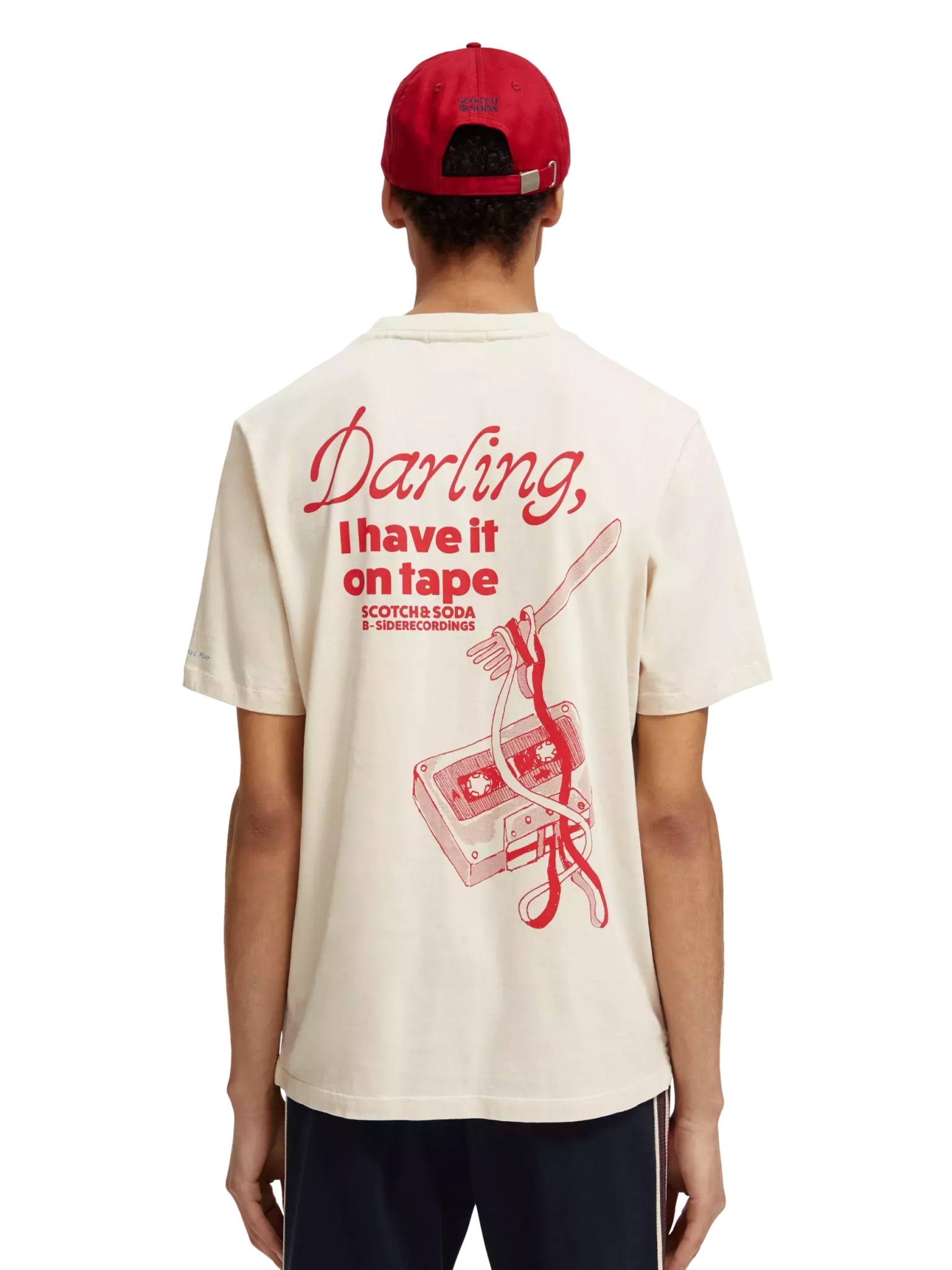 SCOTCH & SODA - Regular fit Cassette Artwork T-shirt T-shirt Scotch & Soda   