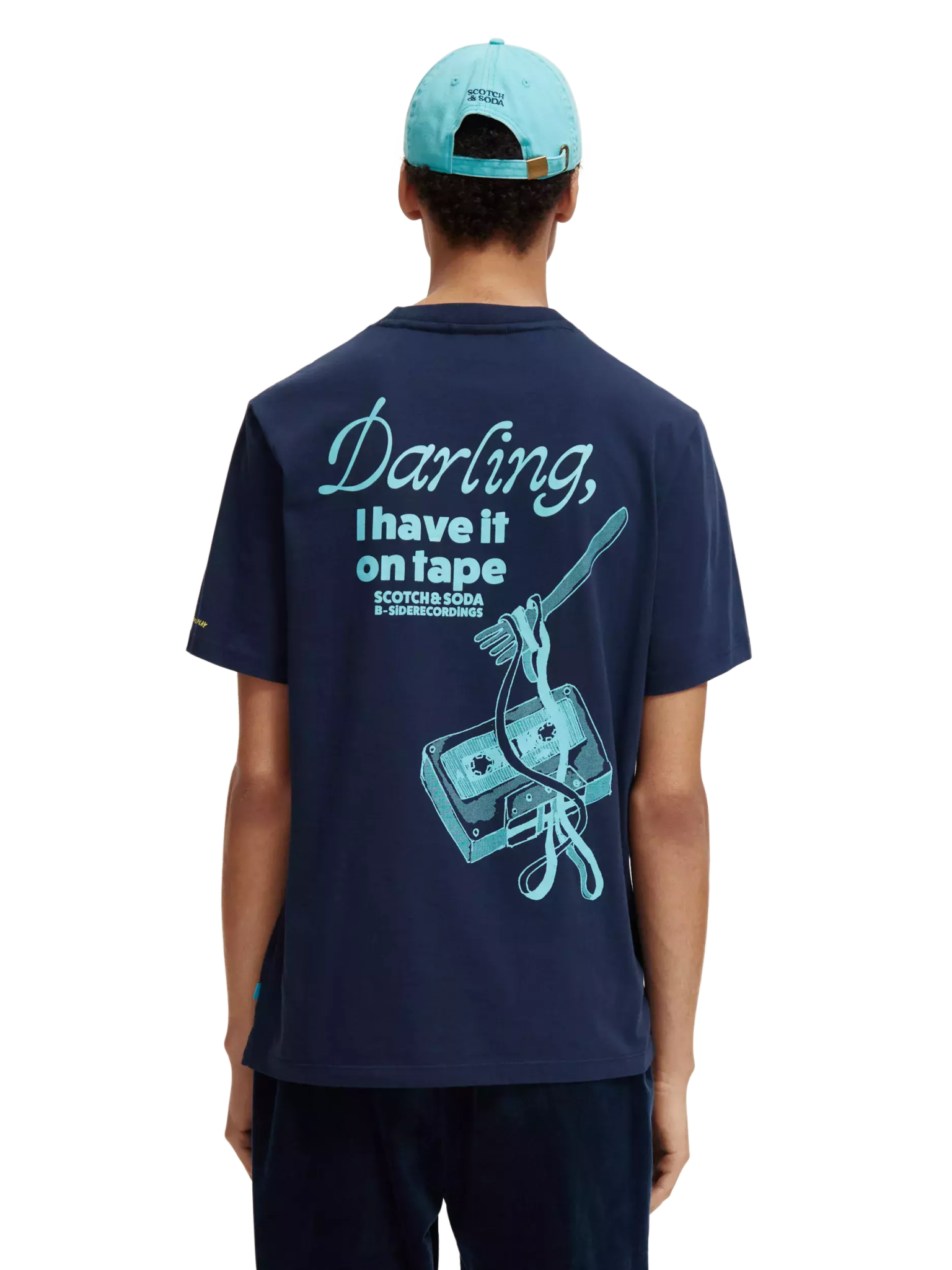 SCOTCH & SODA - Regular fit Cassette Artwork T-shirt T-shirt Scotch & Soda   