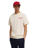 SCOTCH & SODA - Regular fit Cassette Artwork T-shirt T-shirt Scotch & Soda S Beige 