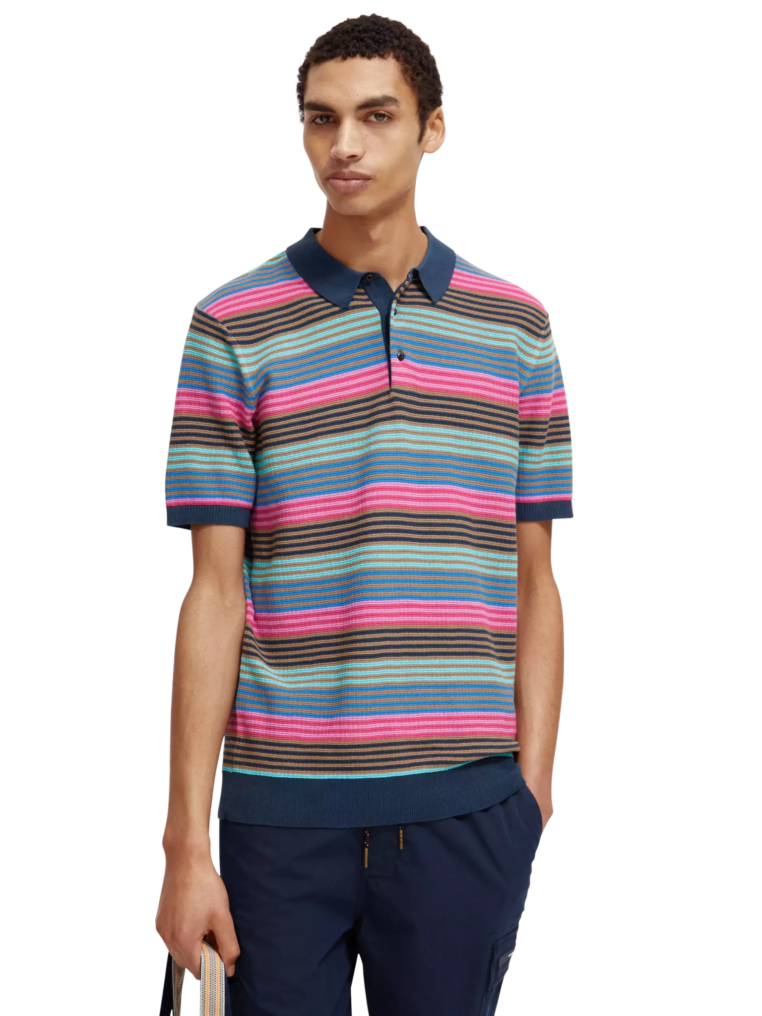 SCOTCH & SODA - Regular fit Organic Cotton Polo Polo Scotch & Soda M Striped Multicolor 