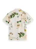 SCOTCH & SODA - Regular fit Printed Camp Shirt Apparel & Accessories Scotch & Soda   