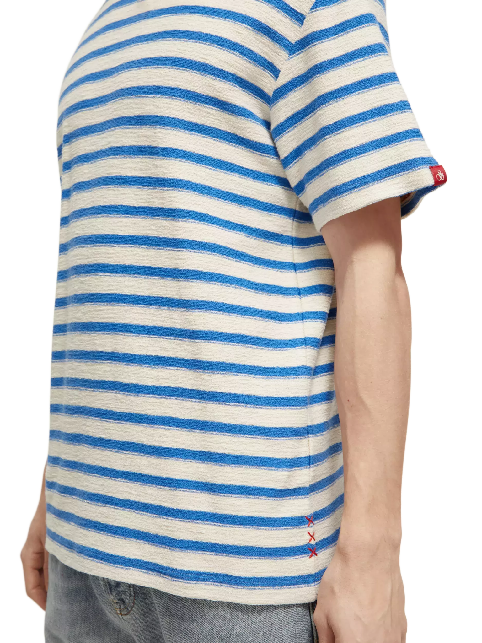 SCOTCH & SODA - Relaxed fit striped T-shirt T-shirt Scotch & Soda   